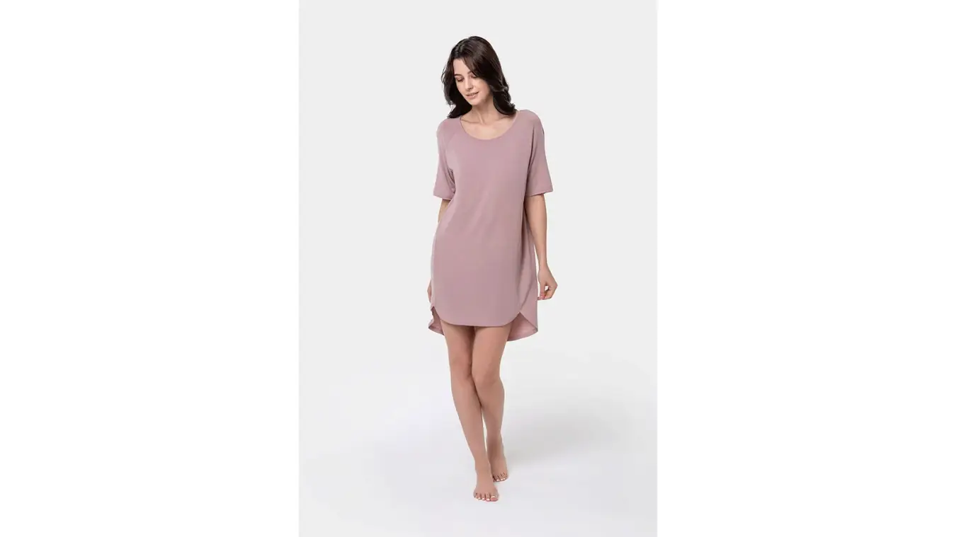 Платье женское Stay Cool, цвет пыльно-розовый Askona фото - 1 - большое изображение
