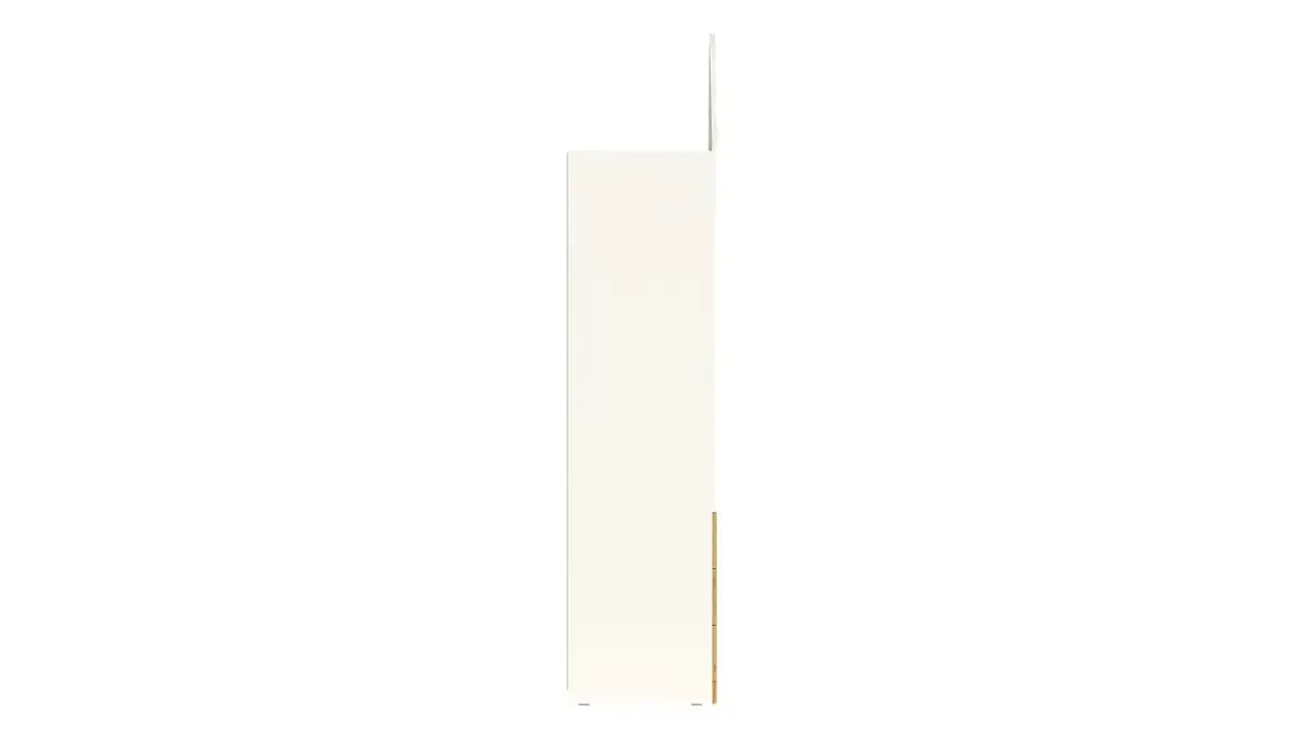 Шкаф домик Bruno, цвет Белый+Дуб золотой фото - 3 - большое изображение